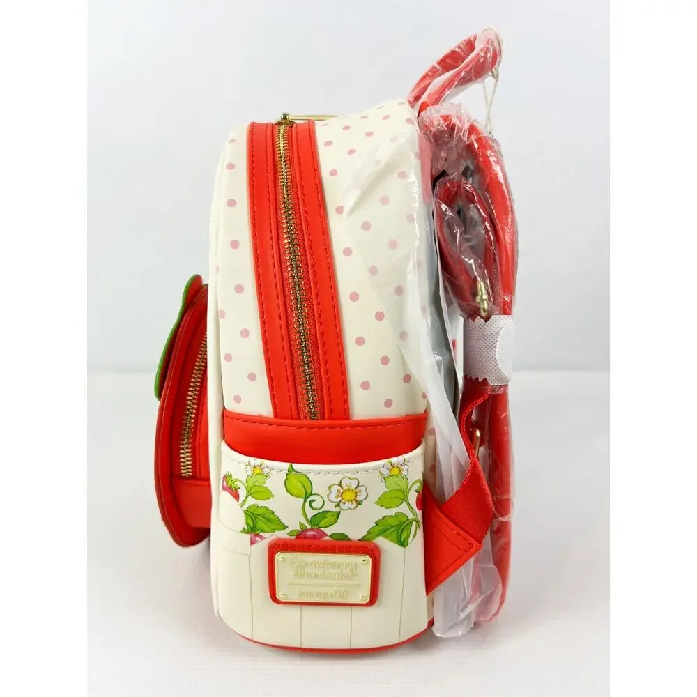 Loungefly Strawberry Shortcake House Mini Backpack Scented Moving Part New Tags! - Picture 3 of 13